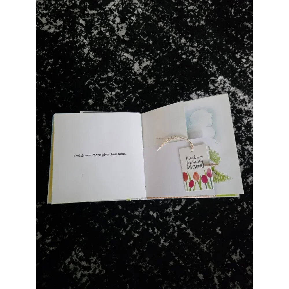 I Wish You More Book Handmade Junk Journal + Original Book